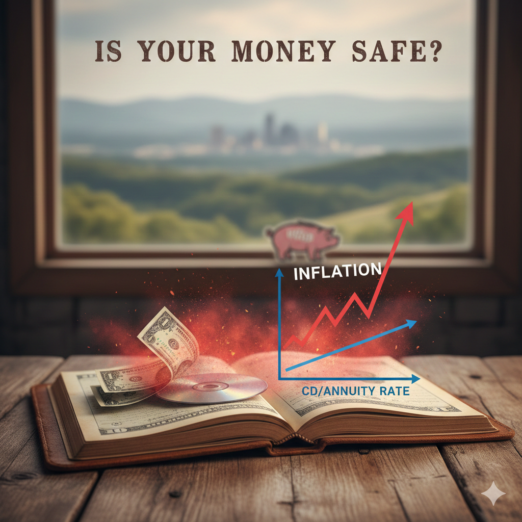 Annuities vs. CDs in Hog Country: Is Your 'Safe Money' Keeping Up with Fayetteville's Growing Cost of Living?
